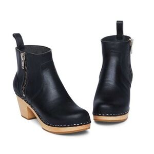 Swedish Hasbeens Zip It Emy - Black (39)